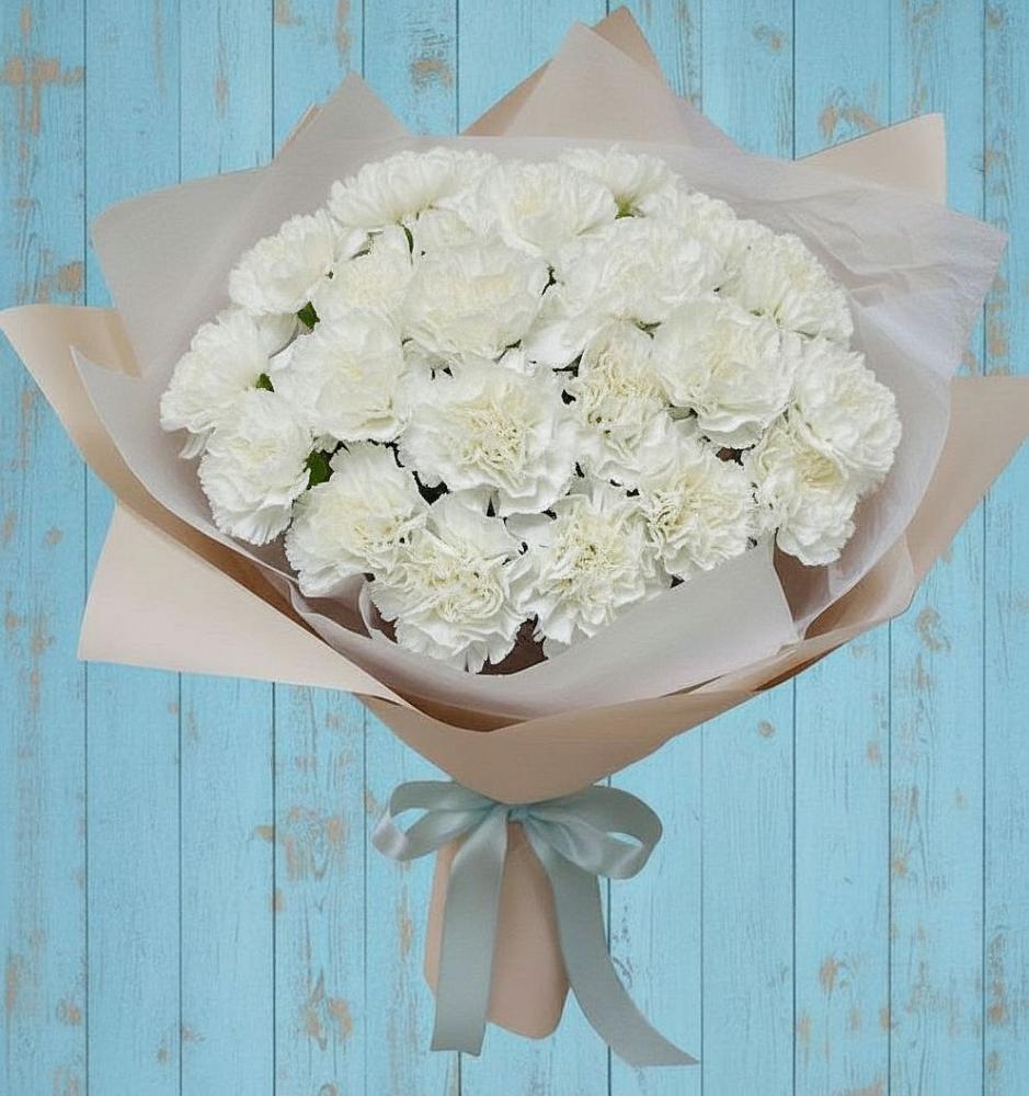 Букет цветов из: Гвоздики в Шахунье