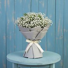 Букет цветов из:  Гипсофила в Шахунье