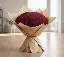 Букет 101 Красная роза в Шахунье