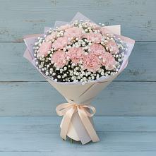 Букет цветов из:  Гвоздики в Шахунье
