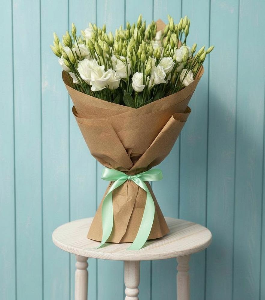 Букет цветов из: Лизиантусы в Шахунье