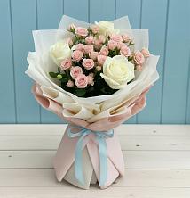 Букет цветов из:  Розы в Шахунье