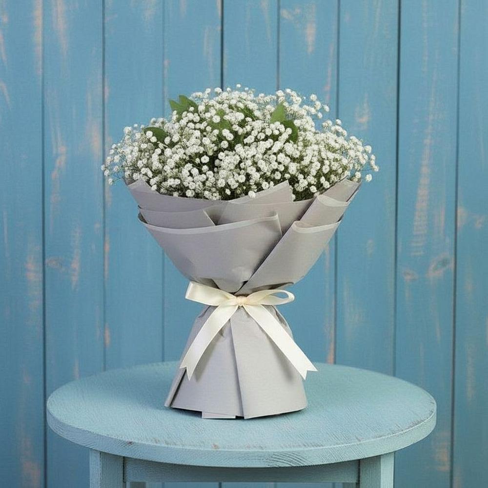 Букет цветов из: Гипсофила в Шахунье