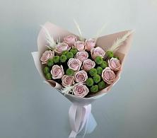 Букет цветов из:  Розы и Хризантемы в Шахунье