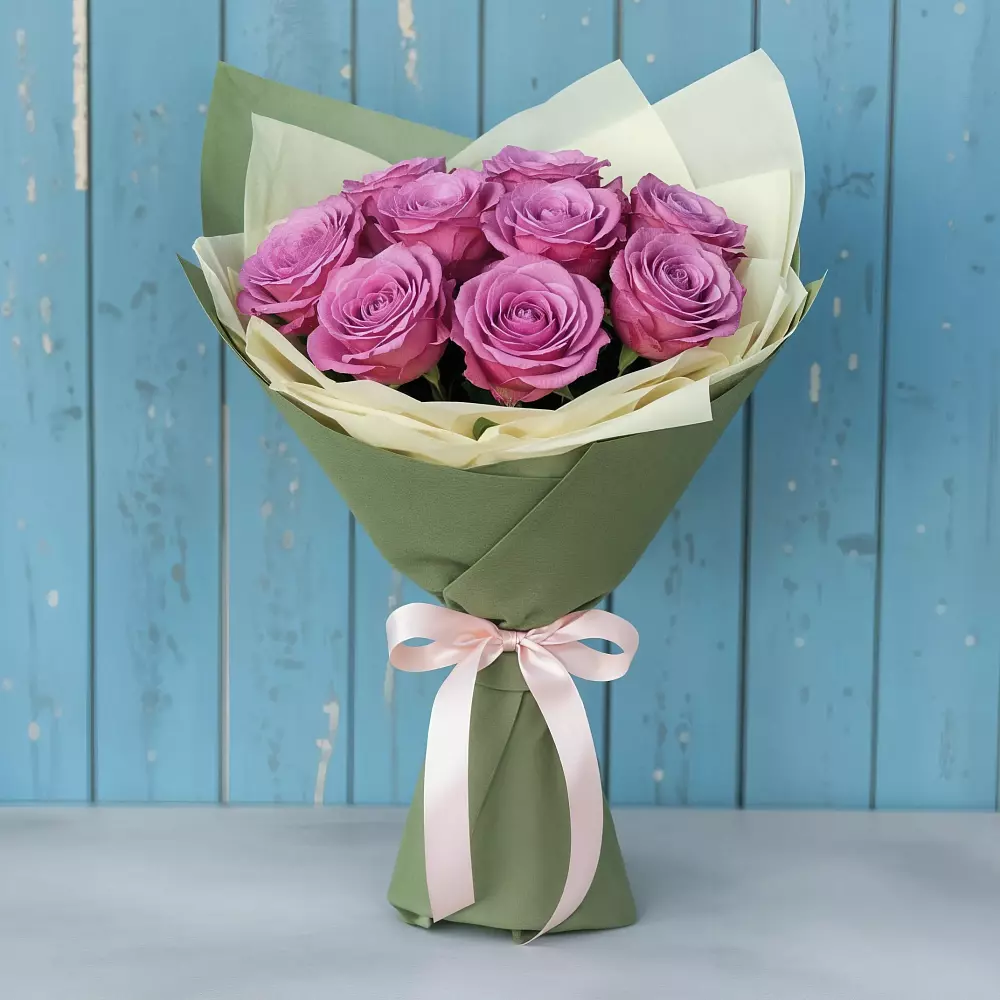 Букет Розы Фёрст Леди в Шахунье