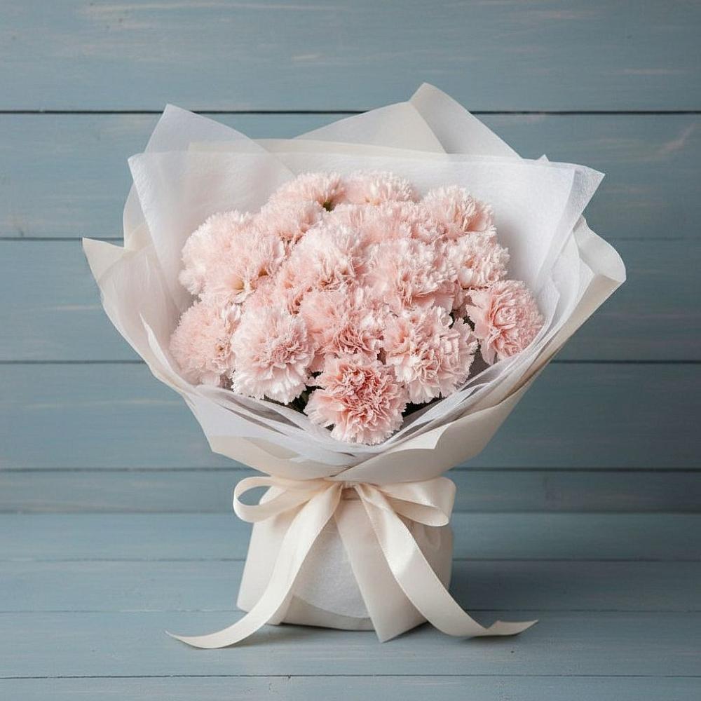 Букет цветов из: Гвоздики в Шахунье