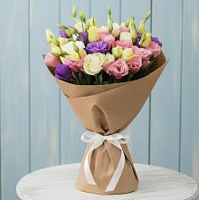 Букет цветов из:  Лизиантусы в Шахунье