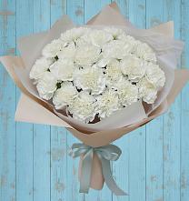 Букет цветов из:  Гвоздики #REPLACE_PRED# Шахунье