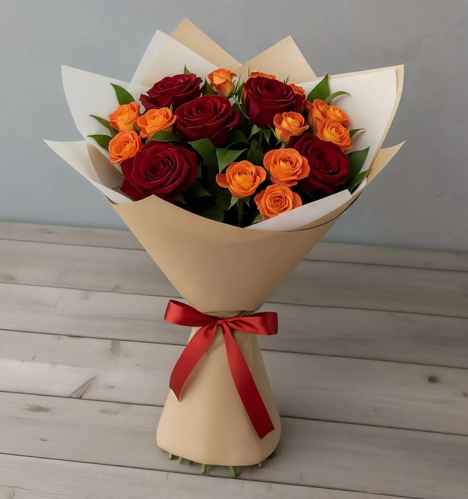 Букет Любовь и восторг в Шахунье